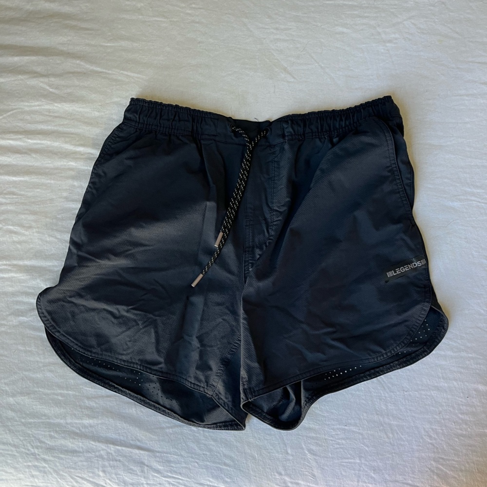 Legends Men's Dark Blue Athletic Shorts